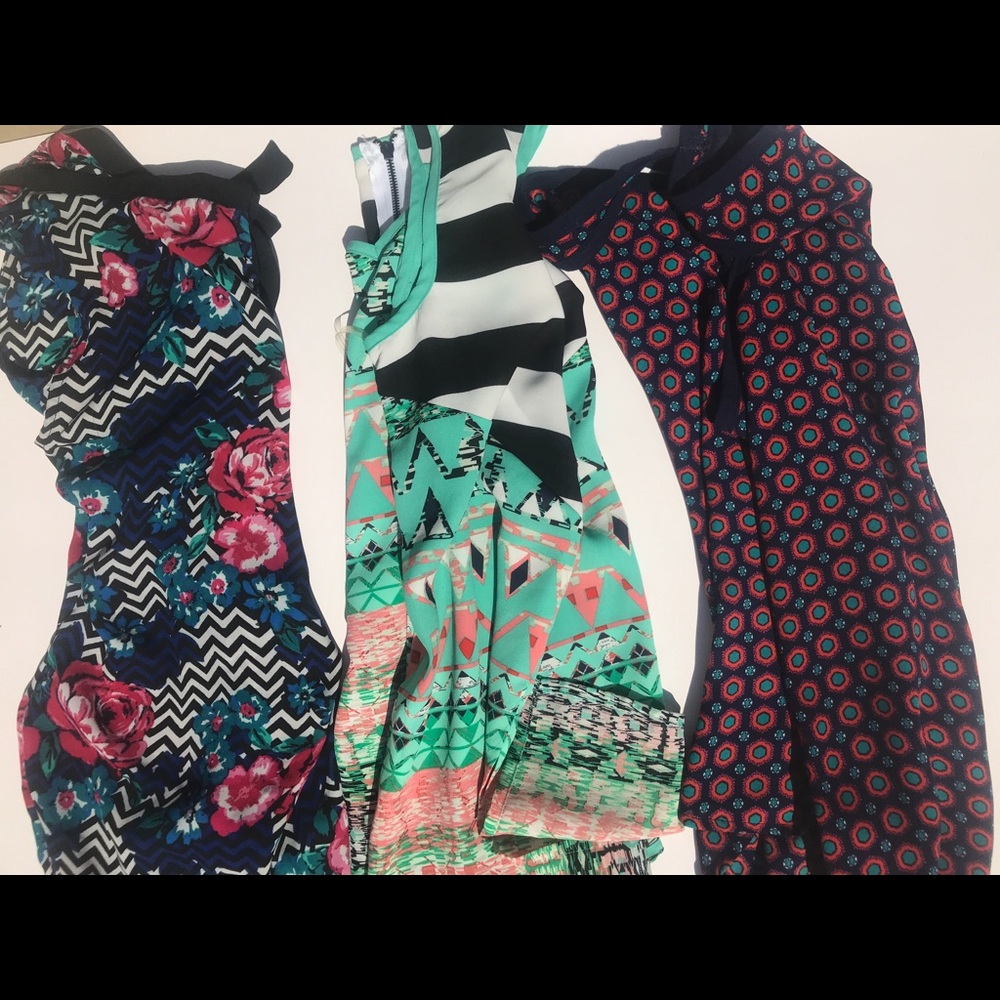 Bundle of sleeveless blouses